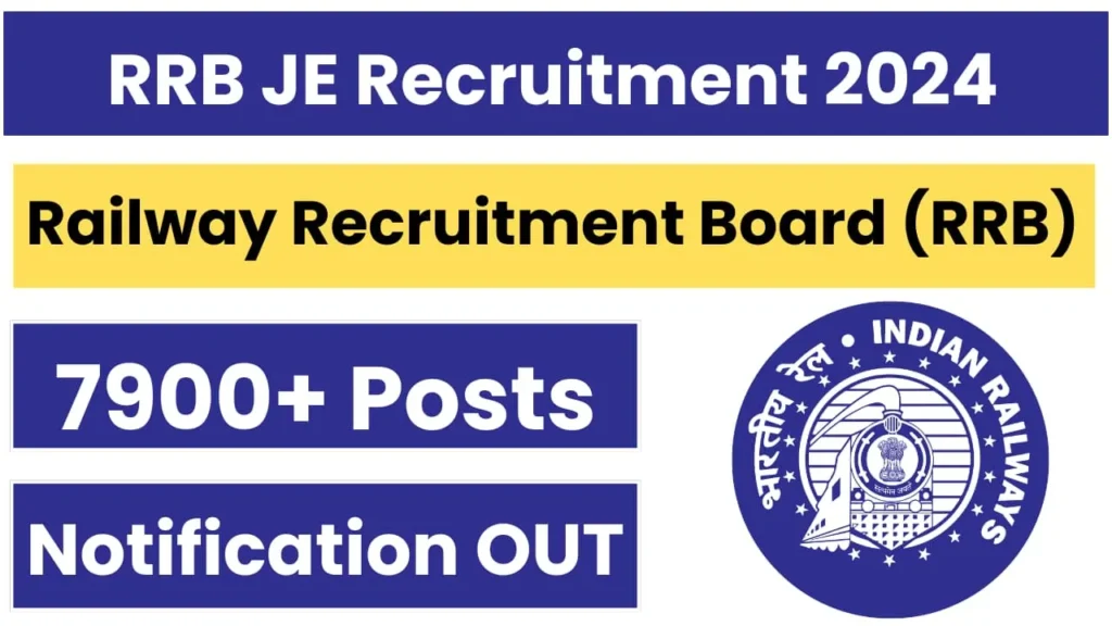 Railway JE Recruitment 2024