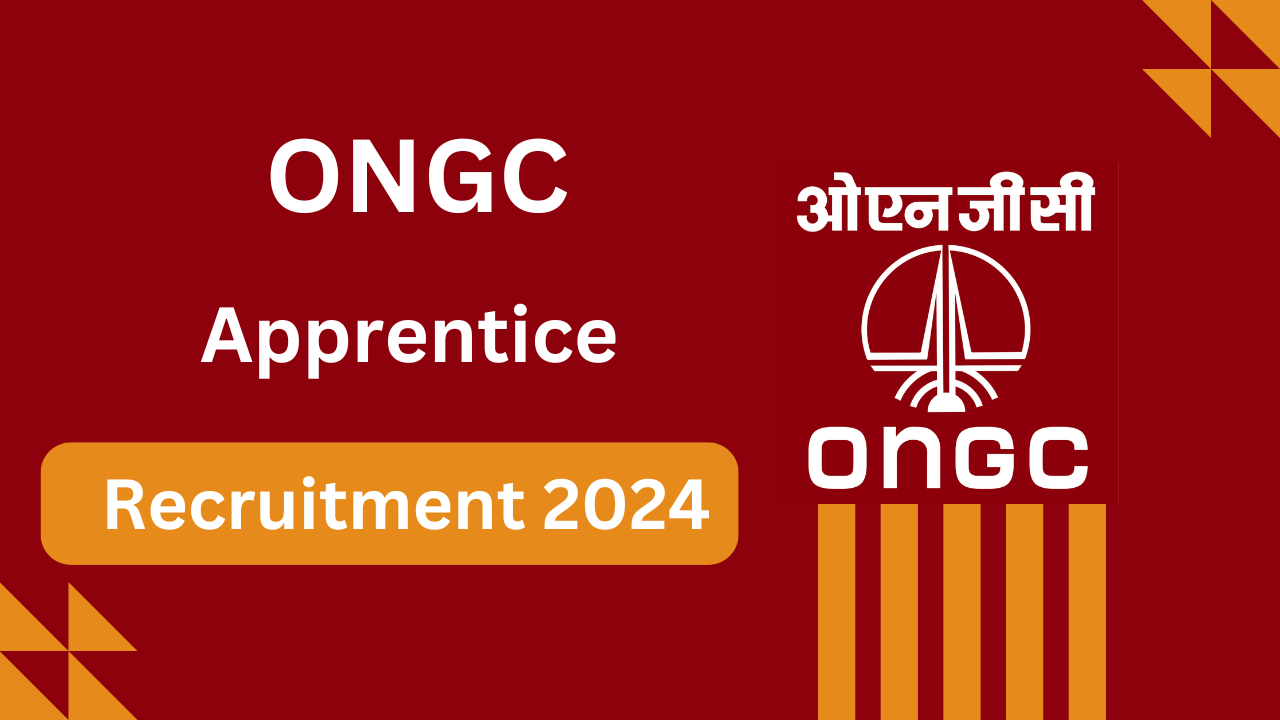 ONGC Apprentice Recruitment 2024 | Image credit: Government job vacancies