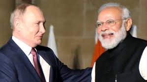 Narendra Modi, Vladimir Putin - Photo: ANI (File)