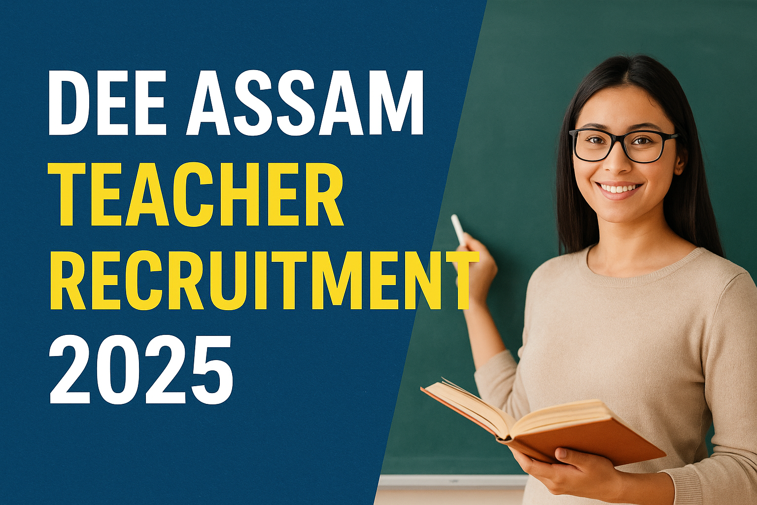 DEE Assam Teacher Recruitment 2025