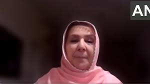 Imran Khan's sister Nooreen Niazi – Photo: ANI