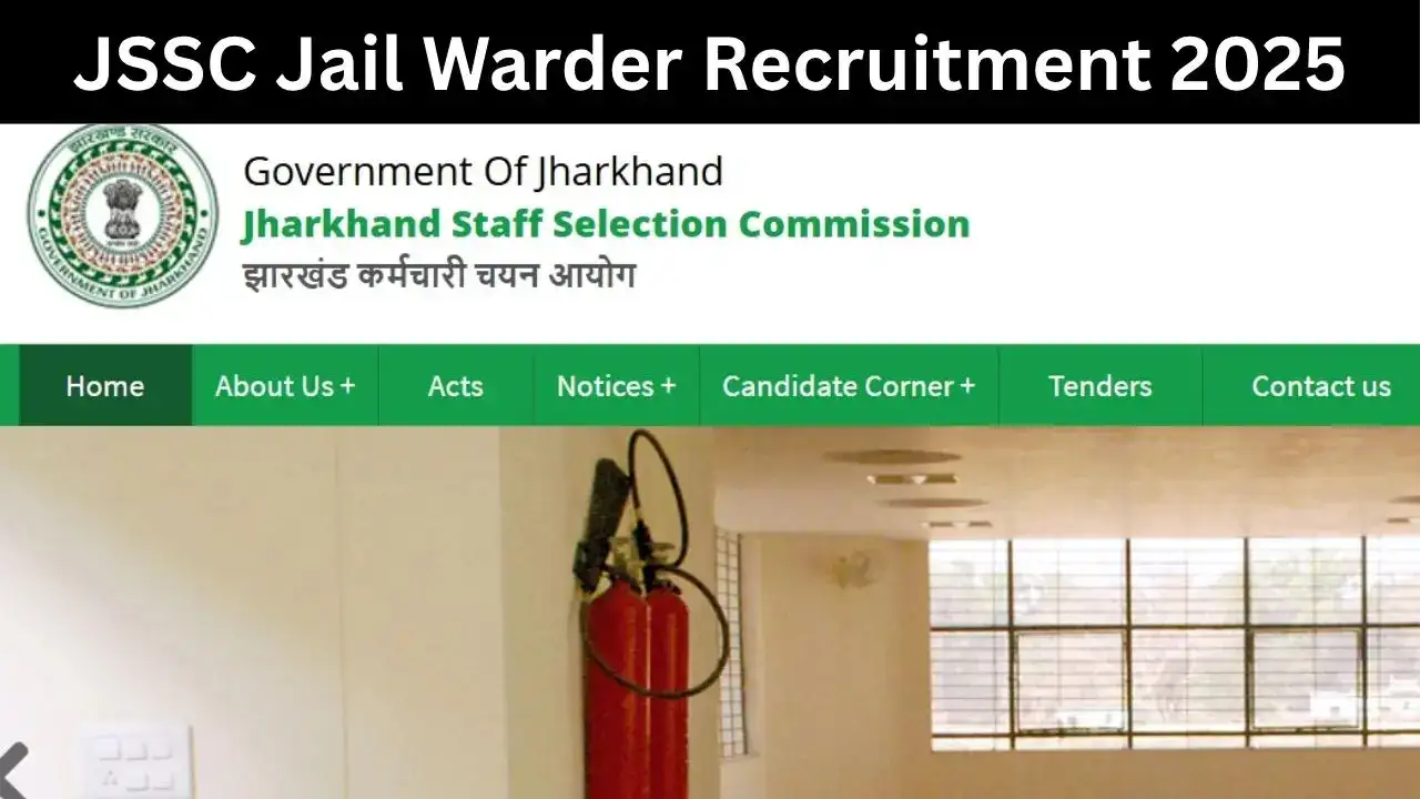 JSSC Jail Warder 2025