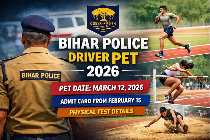Bihar Police Driver PET 2026
