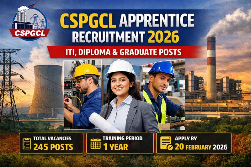 CSPGCL Apprentice Recruitment