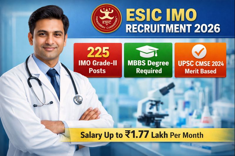 ESIC IMO Recruitment 2026