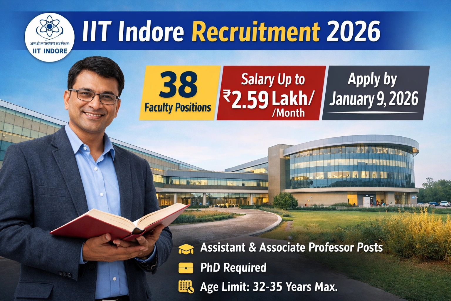 IIT Indore Recruitment 2026