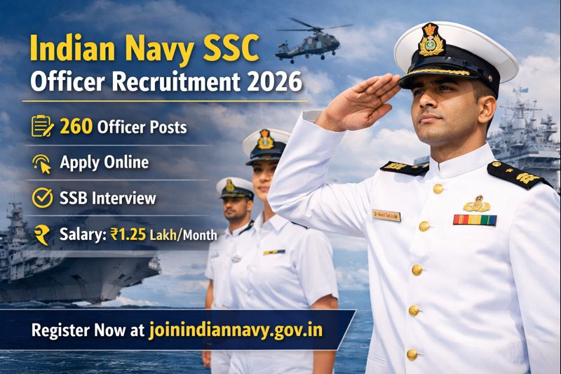 Indian Navy SSC Officer Recruitment 2026