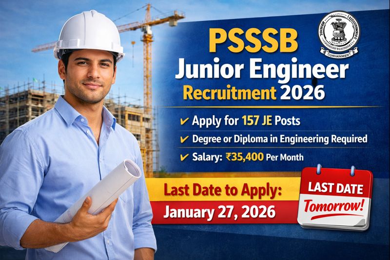 PSSSB Junior Engineer 2026