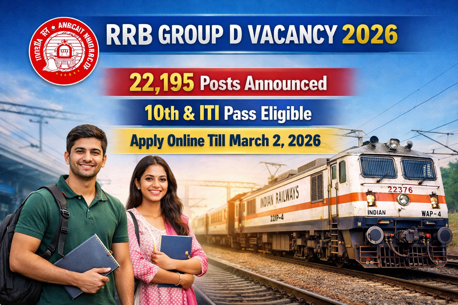 RRB Group D 2026 Notification