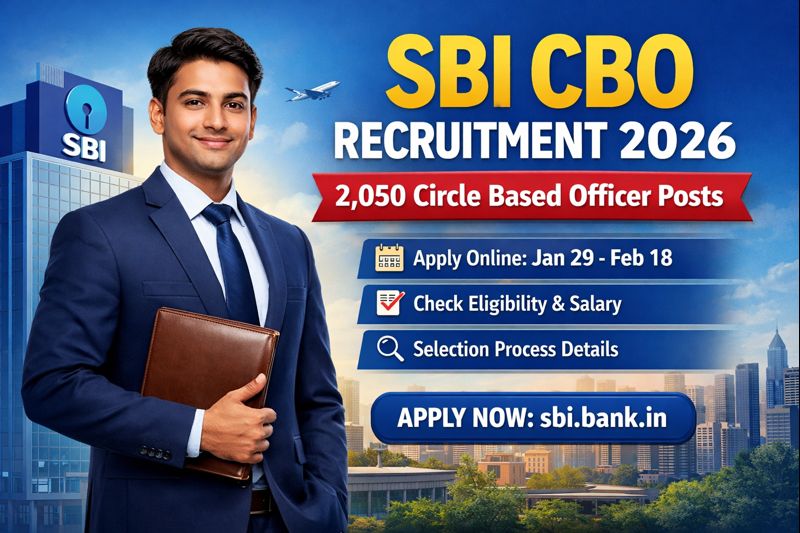 SBI CBO Recruitment 2026