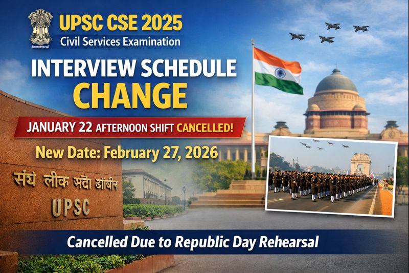UPSC Updates CSE 2025