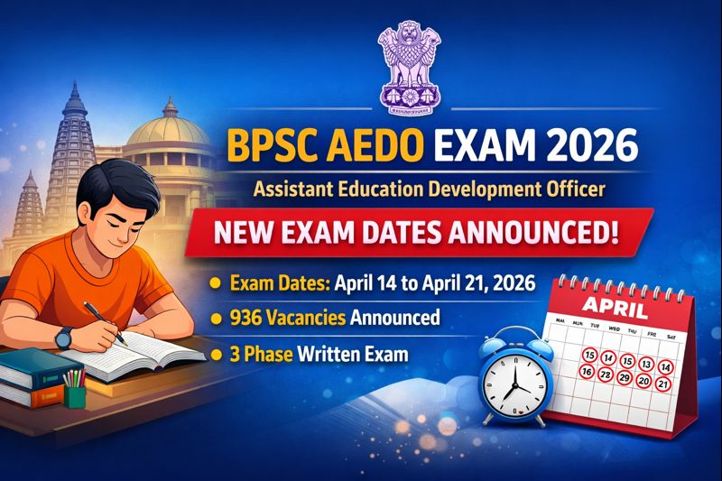 BPSC AEDO Exam Scheduled