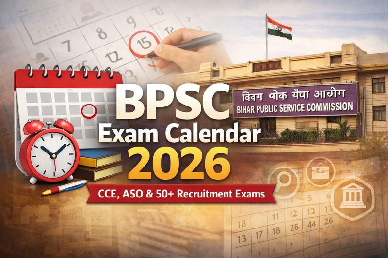 BPSC Exam Calendar 2026