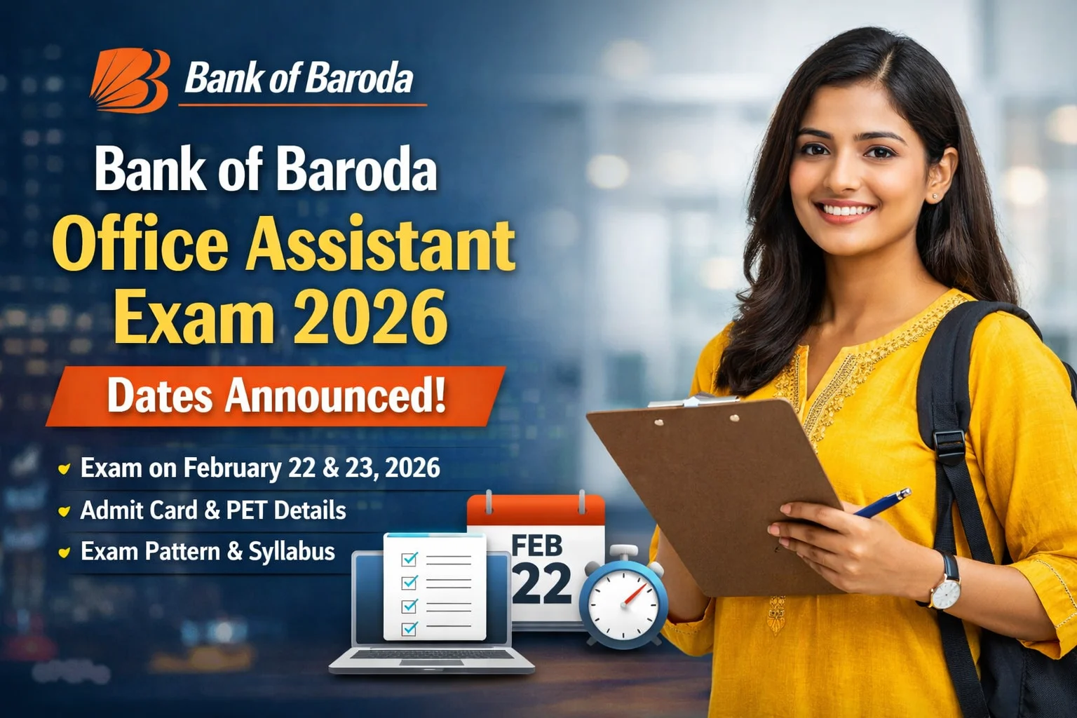 Bank of Baroda Office Assistant