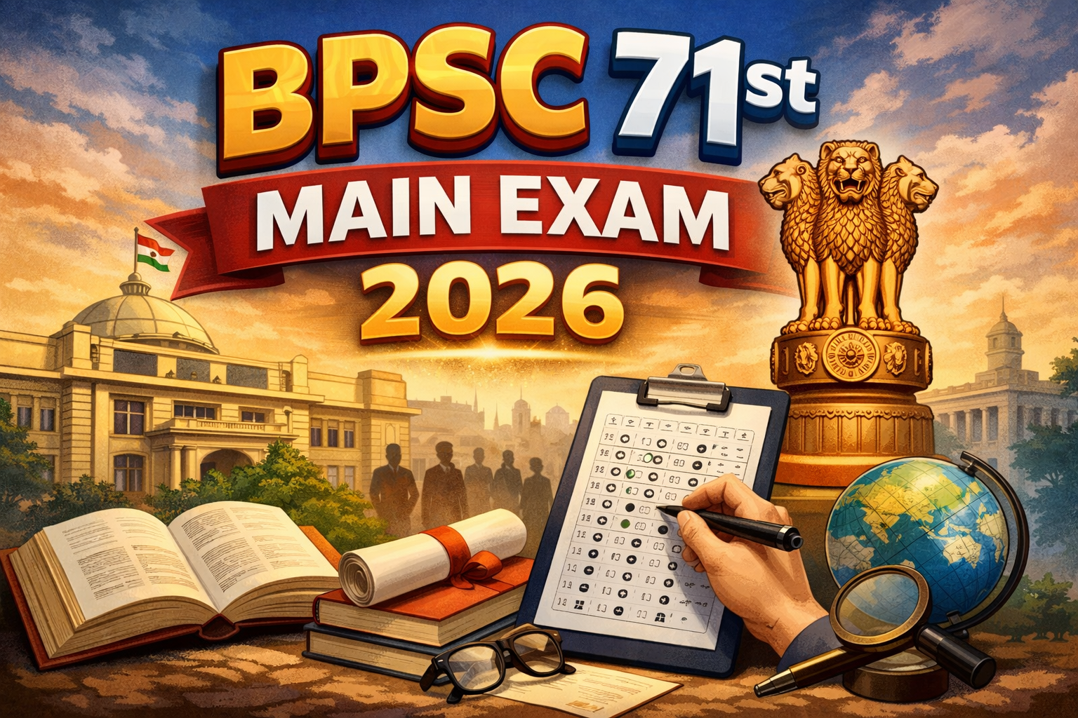 BPSC 71st Main Exam 2026