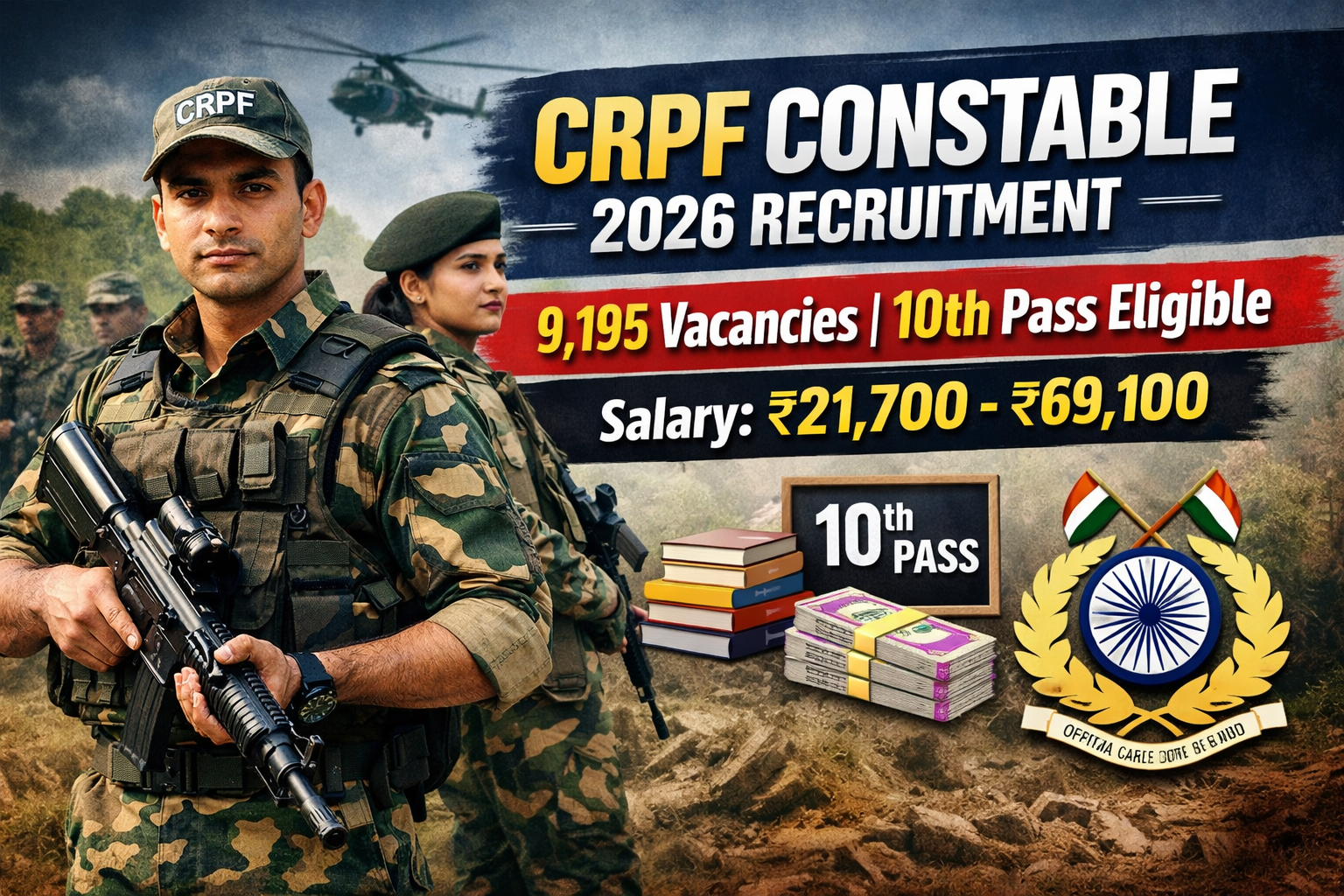 CRPF Constable 2026 Recruitment