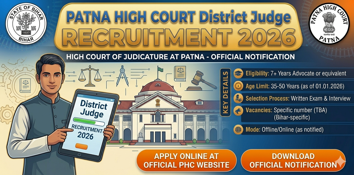 Patna High Court District Judge recruitment