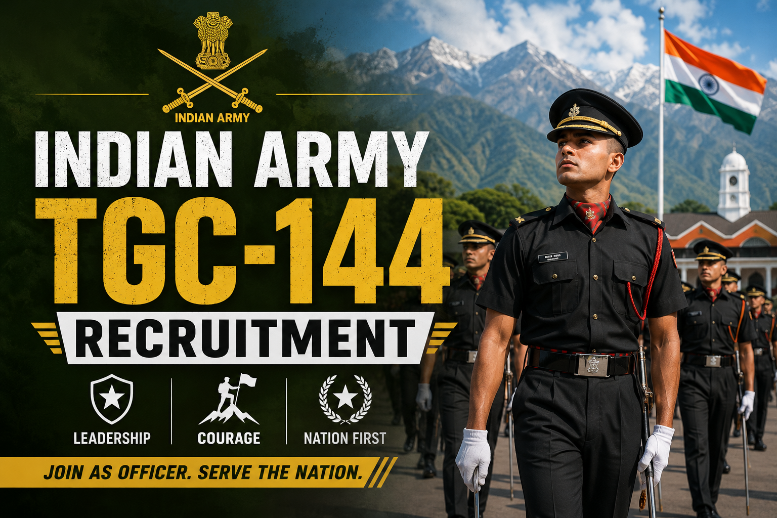 Indian Army TGC-144 Recruitment