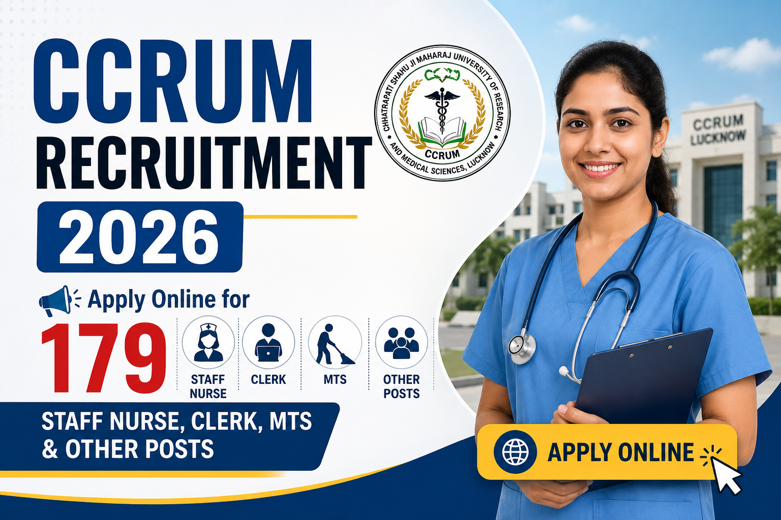 CCRUM Recruitment 2026