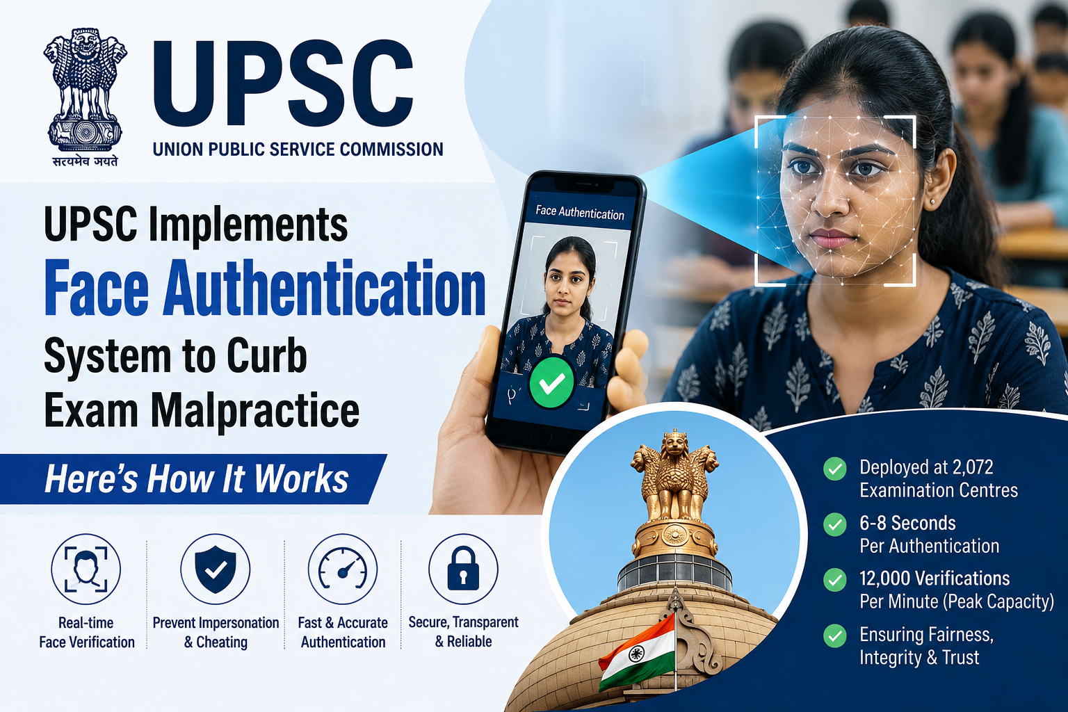 UPSC Face Authentication