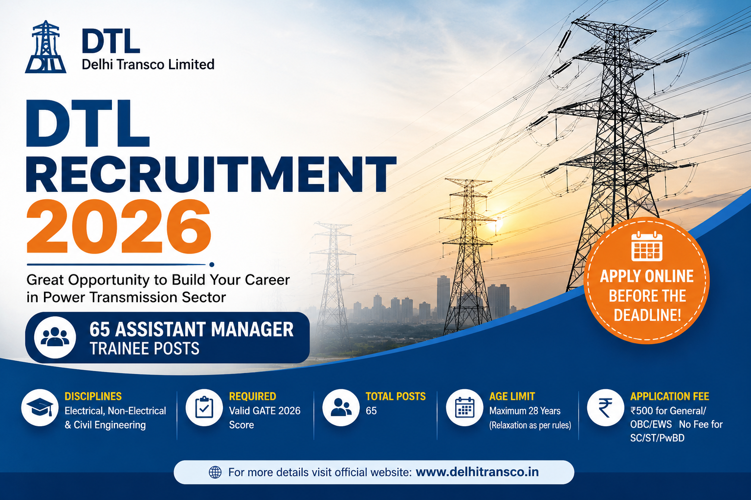 DTL Recruitment 2026