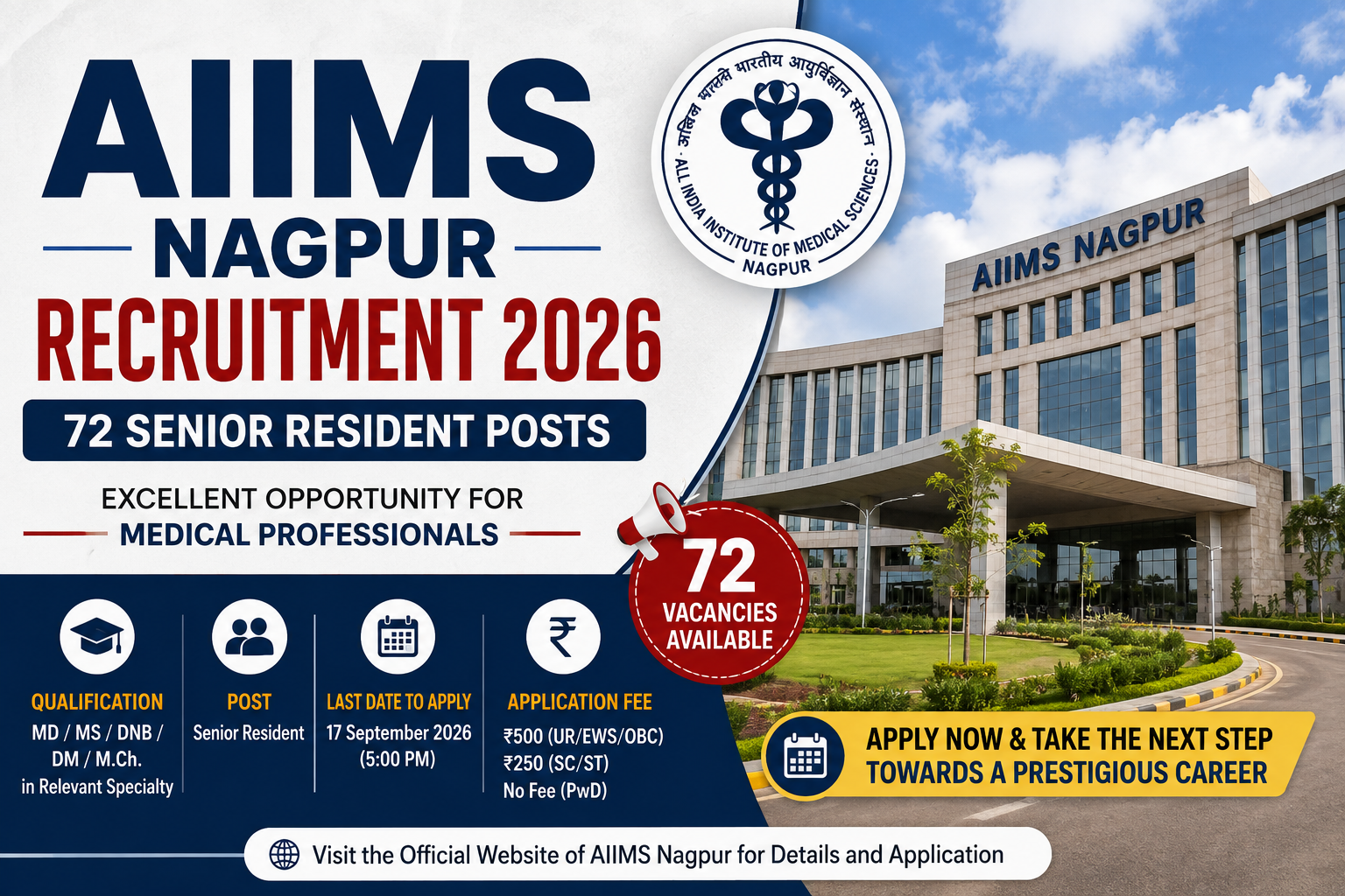 AIIMS Nagpur Recruitment 2026