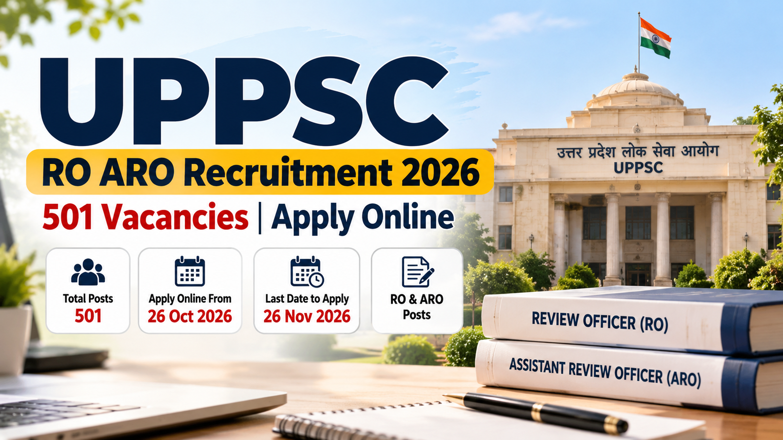 UPPSC RO ARO Recruitment 2026